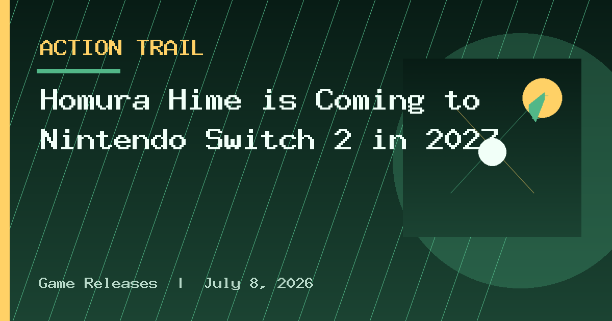 Homura Hime is Coming to Nintendo Switch 2 in 2027