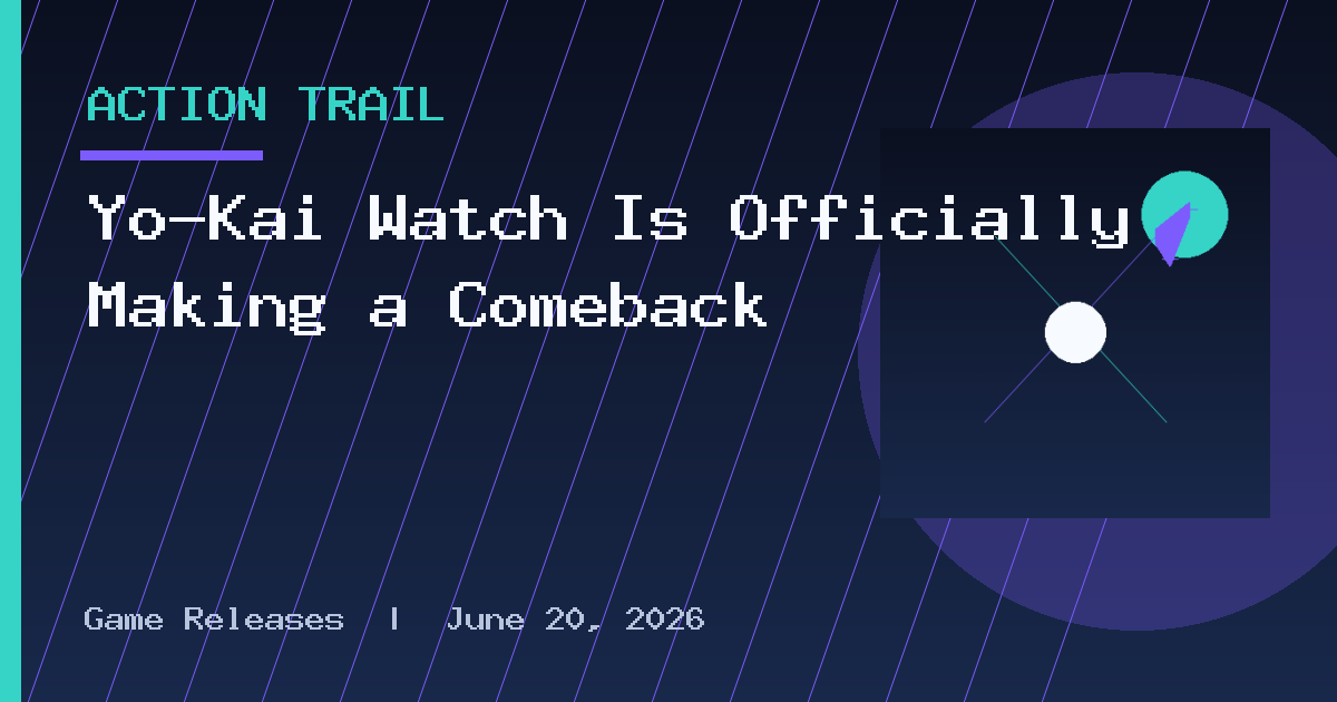 Yo-Kai Watch Is Officially Making a Comeback